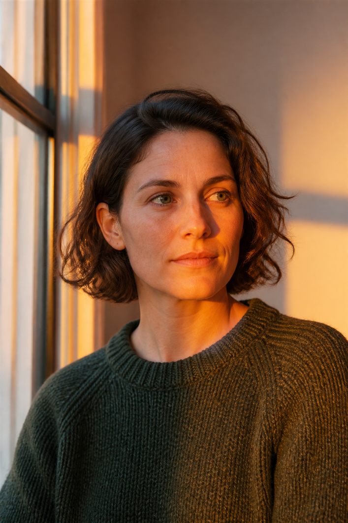 Portrait in warm afternoon light